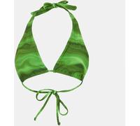 Jack Wills Wide Strap Bikini Top Tourbillon vert 8 (XS) Female