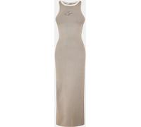 Jack Wills Knitted Maxi Jumper Dress Taupe 10 (S) Female