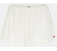 Jack Wills Pointelle Fleece Jogger Shorts Blanc vintage 14 (L) Female