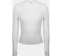 Jack Wills Women's Waffle Lsbaby Cotton Crew Neck Slim Fit Long Sleeve T-Shirt Blanc vintage 6 (2XS) Female