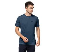 Jack Wolfskin 2022 Crosstrail Maillot Homme - Bleu Tonnerre - S