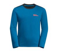 Jack Wolfskin ACTAMIC Longsleeve K, Manche Longue Enfants Unisexes, Crisp Cobalt,