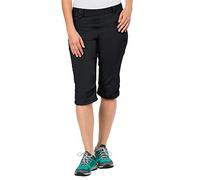 Jack Wolfskin Activate Light 3/4 Pantalon Femmes, Black, 36