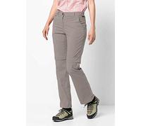 Jack Wolfskin Activate Light Zip Off Pantalon Femmes, Moon Rock, 42