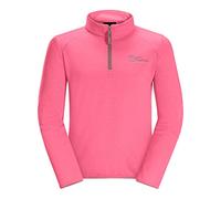 Jack Wolfskin Aktivo Pull Demi-zippé K pour Fille Rose Lemonade 152, Rose, 12 Ans