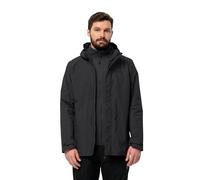 Jack Wolfskin Altenberg Veste 3 en 1 pour Homme Noir Taille L