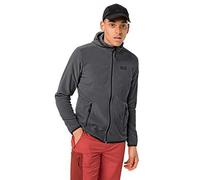 Jack Wolfskin ARCO Jacket M Blouson de Polyester molletonné, Noir à Rayures, m Homme