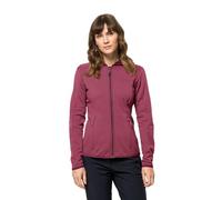 Jack Wolfskin Baiselberg Fz W Sweat à Capuche Veste Polaire Femme, Rouge Sangria, s