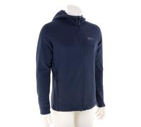 Jack Wolfskin Baiselberg Hooded FZ Hommes Veste en laine polaire S Bleu foncé