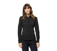 Jack Wolfskin Baiselberg Hooded Fz Veste Femme, Black, L