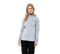 Jack Wolfskin BAISELBERG Hooded FZ W Blouson de Polyester molletonné, Graphite, XS Femme