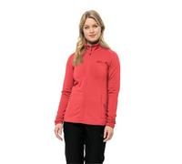 Jack Wolfskin BAISELBERG Hooded FZ W Blouson de Polyester molletonné, Graphite, XS Femme