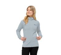 Jack Wolfskin Baiselberg Hooded Fz W Veste en Polaire, Bleu Doux, XL Femme