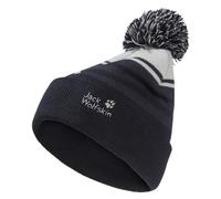 Jack Wolfskin Stripy Pompom Beanie K - Bonnet - Mixte Enfant