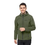 Jack Wolfskin Bornberg Hoody Veste, Greenwood, XL Homme