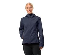 Jack Wolfskin BORNBERG Hoody W Veste Softshell, Night Blue, S Femme