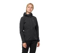 Jack Wolfskin Bornberg Sweat À Capuche W Veste Softshell Femme, Noir, m
