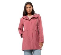 Jack Wolfskin Cape West Coat W Manteau, Soft Pink, L Femme