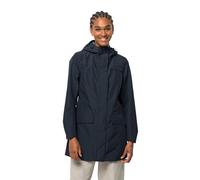 Jack Wolfskin Cape York Paradise Coat W Manteau Femme, Bleu Nuit, M