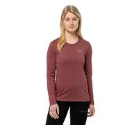 Jack Wolfskin Chemise de randonnée Thermique Sky L/S W pour Femme, Beurre de Pomme., S