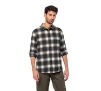 Jack Wolfskin Chemise Wanderweg M pour Homme, Bleu Nuit 41, Taille XL