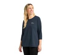Jack Wolfskin - Women's Crosstrail 3/4 Tee - Haut à manches longues - S - midnight sky