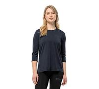 Jack Wolfskin Crosstrail 3/4 Sleeve T-shirt Bleu S Femme