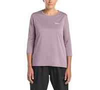 Jack Wolfskin Crosstrail 3/4 T W T-Shirt, Wild Blossom, S Femmes