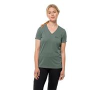 Jack Wolfskin Crosstrail Short Sleeve T-shirt Vert XS Femme