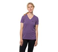 Jack Wolfskin Crosstrail T pour Femme T-Shirt, Ultraviolet, XS