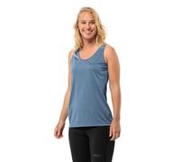 Jack Wolfskin Crosstrail Tank W T-Shirt, Bleu élémentaire, s Femme