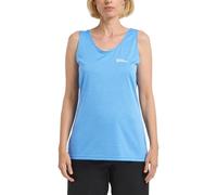 Jack Wolfskin Crosstrail Tank W T-Shirt, Mid Blue, M Femmes