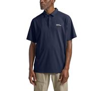 Jack Wolfskin Delgami Polo M T-Shirt, Night Blue, M Homme