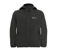 JACK WOLFSKIN Veste outdoor noir / blanc, Taille 152