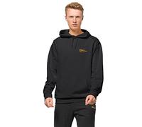 Jack Wolfskin Essential Hoody M Sweatshirt, Black, L Men