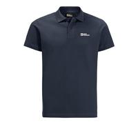 Jack Wolfskin Essential Polo M T-Shirt, Bleu Nuit, M Homme