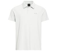 Jack Wolfskin Essential Short Sleeve Polo Blanc M Homme