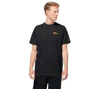 Jack Wolfskin Essential Short Sleeve T-shirt Noir L Homme