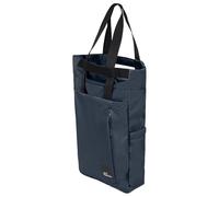 Jack Wolfskin Sac à main Eve – 32 cm, compartiment pour ordinateur portable – Bleu