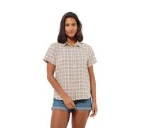 Jack Wolfskin Febla Shirt W Blouse, Sand Storm Checks, m Femme