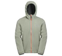 Jack Wolfskin Feldberg Hooded JKT K Veste Softshell, Mint Leaf, 128 Unisex Kinder