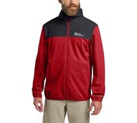 Jack Wolfskin Feldberg Hoody M Veste Softshell, Adrenaline Red, XXL Hommes