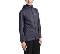 Jack Wolfskin Feldberg Hoody W Veste Softshell, Graphite, XXL Femmes