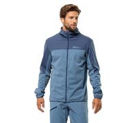 Jack Wolfskin Feldberg Sweat à Capuche M Veste Softshell, Bleu élémentaire, XL Homme