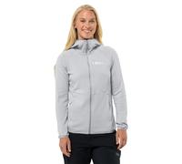 Jack Wolfskin Femme Kolbenberg Hooded Fz W Veste, Cool Grey, L EU