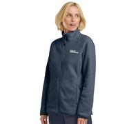 Jack Wolfskin Femme Moonrise Fz W Blouson De Polyester Molletonné, Midnight Sky, S EU