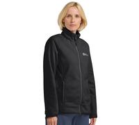 Jack Wolfskin Veste Moonrise en polyester molletonné Femme Noir Taille M