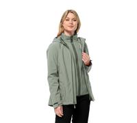 Jack Wolfskin Femme Moonrise Jkt W 3 En 1 Veste, Mint Leaf, XS EU