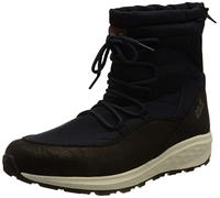 Jack Wolfskin Femme Nevada Texapore Mid W Botte de Neige, Bleu foncé Off White, 38 EU