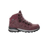 Jack Wolfskin Femme Refugio Prime Texapore Mid W Chaussure de randonnée, Dark Maroon, 39 EU